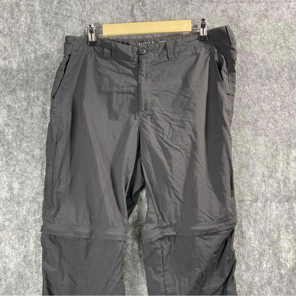 Mountain Hardware Mens Gray Convertible Utility Pants Size 34/44 - Picture 10 of 14